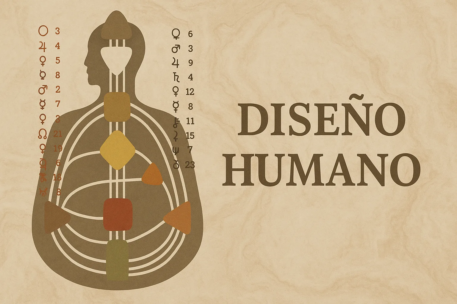 Diseño Humano: un mapa energético para comprender cómo funcionas